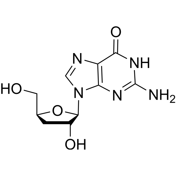 3′-Deoxyguanosine (Guanosine, 3′-deoxy-) 3608-58-0